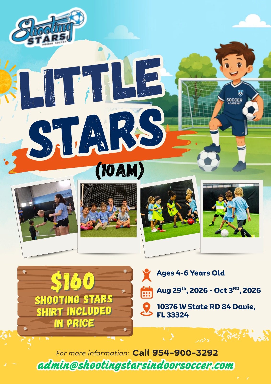 Little Stars Soccer Classes